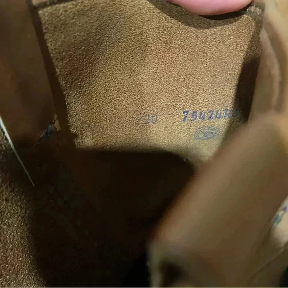 Mason Western cognac leather  western cowboy boots - Picture 3 of 7